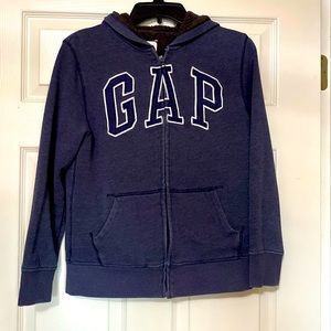 GAP kids XXL a Sherpa lined hoodie